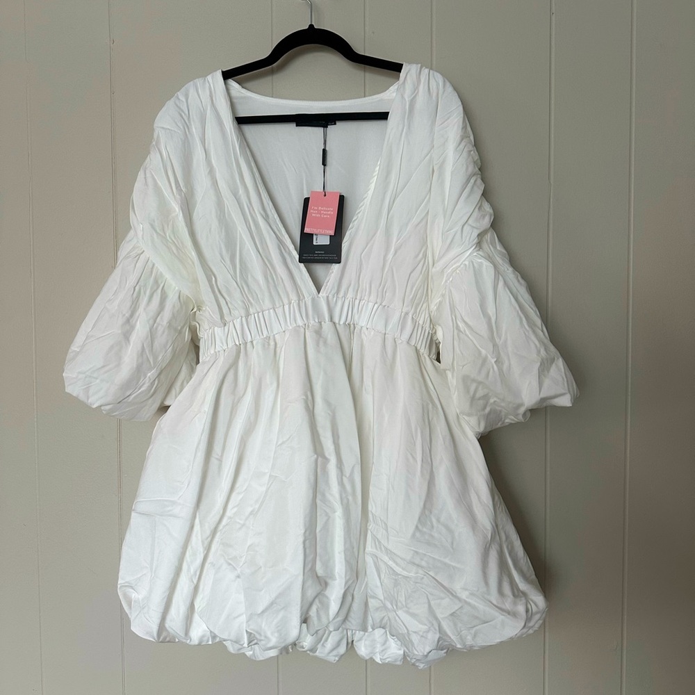 White Pretty Little Thing Dress